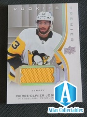 2020-21 UPPER DECK PREMIER PIERRE-OLIVIER JOSEPH #92 JERSEY ROOKIE